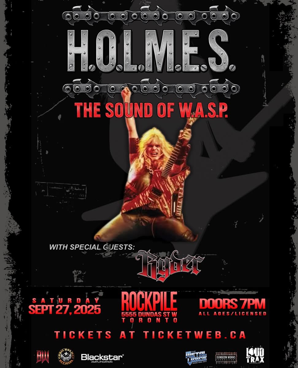 Chris Holmes/Ryder Live at The Rockpile (Toronto, Ontario, Canada) ticket