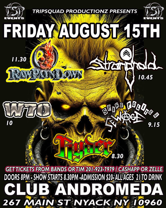 Ryder Live at Club Andromeda (Nyack, NY) Online Ticket